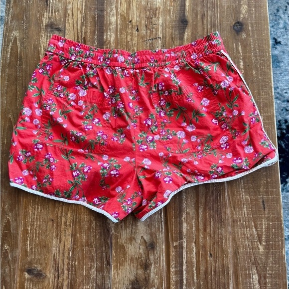 J. Crew Seaside coral floral shorts - Picture 3 of 7